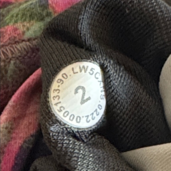 LULULEMON Wunder Train High-Rise Tight Leggings Pink Floral Size 2 - Picture 12 of 12